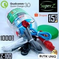 ราคา สายเคเบิลข้อมูล Super Z Z200 Type C 2.0A สุ่มชาร์จเร็ว (43777033534)