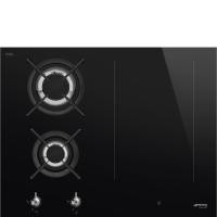 ราคา SMEG เตาแก๊สผสมเตาอินดักชั่น รุ่น PM3643D ขนาด 60 ซม. 2 แก๊ส 2 อินดักชั่น (42928833988)