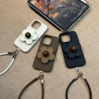 ราคา ดอกไม้น่ารักกรณี Lanyard สําหรับ Vivo V70 V70 Elite T4X T4 Ultra T3X T3 Lite T2 Pro T1 S50 S30 Pro Mini SS1 Y7S Y5 Ins สไตล์น่ารักฝาครอบ Simple Slim ฤดูใบไม้ผลิปลอก (57107899064)