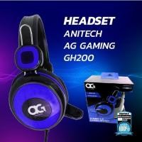 ราคา HEADSET (2.0) Anitech GH200 Blue รุ่น GH200 (8275360549)