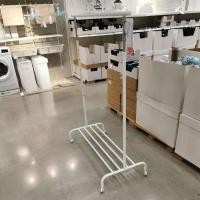 ราคา IKEA แท้ค่ะ ขายถูกมากๆ​ ราวแขวนผ้า มีล้อเลื่อน ราวตากผ้า ปรับระดับได้ (25532229321)