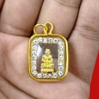 ราคา จี้หลวงปู่ทวดเลี่ยมกรอบทอง จี้พระ (28726144158)