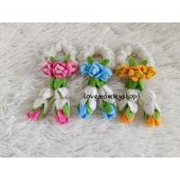 ราคา พวงมาลัยจิ๋ว พวงมาลัยลวดกำมะหยี่ (42858365869)