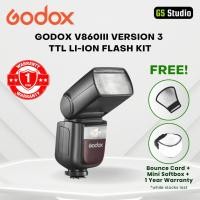 ราคา Godox Ving V860III V860 เวอร์ชัน 3 เวอร์ชันใหม่ TTL Li-Ion Flash Kit สําหรับ Canon, Nikon, Sony, Fujifilm (48100862084)