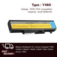 ราคา แบตเตอรี่โน๊ตบุ๊ค Lenovo Ideapad Y460 Y460A Y460AT Y460N Y460P Y560 Y560A Y560P 57Y6440 L09N6D16 ของใหม่ 100% (29803533018)
