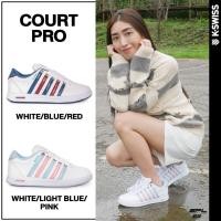 ราคา K-Swiss Collection เคสวิส รองเท้าผ้าใบ รองเท้าแฟชั่น สำหรับผู้หญิง W Court Pro WP 98389-175 / 98389-197 (2990) (18035671927)