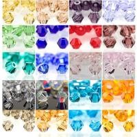 ราคา 100 ชิ้น/ถุง 3 มม.4 มม.6 มม.คริสตัลลูกปัด charm Bicone Faceted แก้วหลวม Spacer ลูกปัดสําหรับ DIY เครื่องประดับทํา (28503365253)