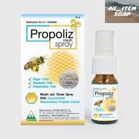 ราคา Propoliz Mouth Spray (แท้!) โพรโพลิส Propoliz สเปรย์แก้เจ็บคอ 15 ml (โพรโพลิซ เมาท์ สเปรย์)) Propoliz Spray ผสม กระชาย (10918364834)