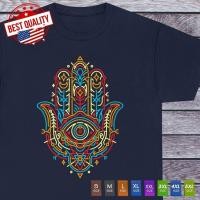 ราคา เสื้อTEE Old School Tattoo แบบTribe Mandala Bohemian สำหรับคนชอบยิогาและแฟชั่นอนุภภาคี (45007850429)