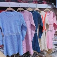 ราคา เดรสไหมพรมสีชมพูสวย 6ที (40305790741)