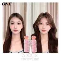 ราคา โรลม้วนผมหน้าม้า1อันที่ม้วนผมหน้าม้ามีที่หนีบผมลอนปุกปุยทำผมลอนแบบไร้ความร้อนสำหรับค้างคืน (44229028074)