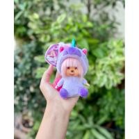 ราคา พร้อมส่งด่วน! พวงกุญแจตุ๊กตาม่อนชิชิ Monchhichi x 475 Shinako doll plush keychain ลิขสิทธิ์แท้จากญี่ปุ่นมือ1 Big head SS (28901689820)