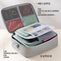 ราคา ร้อน!! ใหม่กระเป๋าใส่เอกสารกันไฟ, กระเป๋าเก็บของความจุขนาดใหญ่, ที่เก็บเอกสารมัลติฟังก์ชั่น, กระเป๋าแฟ้มหนังสือเดินทาง, Tra (47405598228)