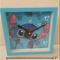 ราคา นาฬิกาแขวน หรือ ตั้งโต๊ะ ลาย สติช Stitch ขนาดสูง 7 นิ้ว (906377889)