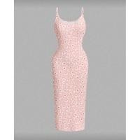 ราคา Dress เดรสยาวรัดรูป แม็กซี่ มี3 ลายให้เลือก ลายพิมพ์ดอกไม้ สีชมพู / สีเหลือง และลายเสือดาว ชุดฤดูร้อน สาวอวบพลัสไซส์ XL (45455963904)