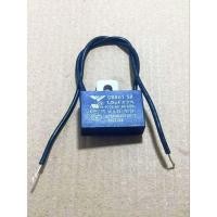 ราคา (แพ็ค1ตัว) คาปาซิเตอร์ คาปาพัดลม1.5 uf/400v สายสีดำ แค๊ปพัดลม CAP Hatari capacitor พัดลมฮาตาริ capa 1.5uf/400v.แคปพัดลม (17092905088)