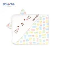 ราคา Absorba แอ็บซอร์บา ผ้าห่อตัวเด็กแรกเกิด ขนาด 30x40 นิ้ว ลาย Chat Chat (44908114530)