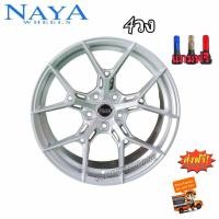 ราคา ล้อแม็กขอบ18 โปรส่งฟรี 18x8.0 5รู114.3 5รู112 5รู100 ET+35 CB73.1 (ราคาต่อ4วง) ล้อเบา NAYA แท้ ราคาพิเศษ รุ่น ALPHA-P6 (19783405045)