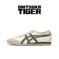 ราคา Onitsuka Tiger MEXICO 66 SD VIN สีขาวสีเทา Onitsuka Tiger ผู้ชายผู้หญิงรองเท้าสบายๆรองเท้า 1183C015-200 ABOP (46307069322)
