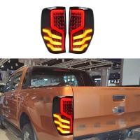 ราคา 2PCS LED Tail Light Led Rear Light Lamp Taillights For Ford Ranger 2012-2022 T6 T7 T8 Wildtrak XLT (52952416085)
