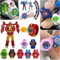 ราคา Robot Watch นาฬิกาหุ่นยนต์แปลงร่าง Super Hero (41178350995)