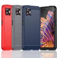 ราคา สำหรับเคส Samsung Galaxy X Cover 6 Pro เคสซิลิโคนคาร์บอนไฟเบอร์ Samsung Galaxy XCover6 Pro สำหรับเคส Samsung X Cover 6 Pro (48807355843)