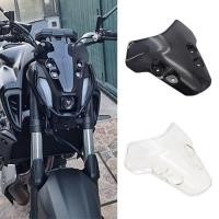 ราคา For Yamaha MT-07 MT07 MT 07 Black and Transparent Motorcycles Accessories Windshield Windscreen Air (57905318948)