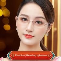 ราคา แว่นตาอ่านหนังสือ ป้องกันแสงสีฟ้า ป้องกันความเมื่อยล้า สายตายาว ค่าสายตา +1+1.25+1.5+1.75+2+2.25+2.5+2.75+3+3.5 สําหรับผู้หญิง (24960778294)