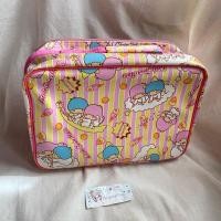 ราคา กระเป๋าถือใส่ของ Little Twin Stars sanrio ปี2003✨มือสอง มีรอยด้านในหน่อยค่ะ (27536425724)