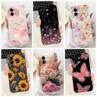 ราคา Vivo Y38 Y58 Y28S 5G ทิวลิปสวยดอกทานตะวันผีเสื้อทาสีปลอก Vivo Y58 Y38 Y28S เคสโทรศัพท์ซิลิโคนอ่อนนุ่ม (25839645550)