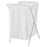 ราคา IKEA JÄLL ตะกร้าผ้า 70 ลิตร มีโครงขาตั้งพับได้ เคลื่อนย้ายสะดวก (15934450190)