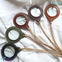 ราคา รวดเร็วบันทึก มินิแว่นขยาย,สายหนังมือถือแว่นขยายสร้อยคอ,คอสวมวินเทจแบบพกพาใช้งานง่ายแว่นขยายจี้อ่าน (29234700481)