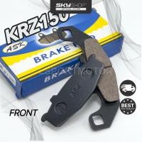 ราคา KAWASAKI KRZ150 ผ้าเบรกแผ่นดิสก์ (FRONT) ผ้าเบรค CALIPER แผ่นรองเบรก KRZ 150 KR-Z (S) (40278626269)