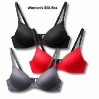 ราคา เสื้อชั้นในและกางเกงชั้นในผู้หญิง (FILA08 SILK BRA & PANTY) (51606168239)
