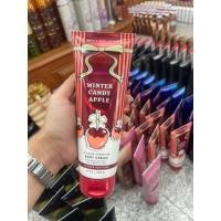 ราคา Bath & Body Works Winter Candy Apple Body Cream 226ml. ของแท้ (17164605561)