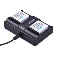 ราคา ▥ 2ชิ้นdmw-Blh7 Blh7 Dmw-Blh7pp Dmw-Blh7eแบตเตอรี่+คู่usbชาร์จ Lumix Dmc-Gm5, Dmc-Gf7, (26138335040)