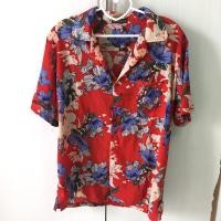 ราคา พร้อมส่ง #เสื้อผ้ามือสอง เสื้อฮาวาย แบรนด์ #CHAMNII ใส่1-2 ครั้ง 162฿ ส่งฟรีลงทะเบียน (4518757510)