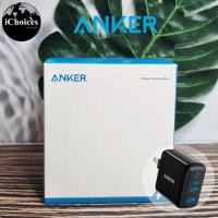 ราคา [Anker] PowerPort II IQ with 2 PIQ Ports Model:A2027 Black แองเคอร์ หัวชาร์จเร็ว หัวชาร์จ อะแดปเตอร์ ปลั๊กแบบพับได้ (22217767796)