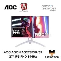 ราคา MONITOR (จอมอนิเตอร์) AOC AGON AG273FXR/67 27" IPS FHD 144Hz ของใหม่ประกัน 3ปี (15050023259)