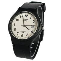 ราคา CASIO นาฬิกาสายยางดำ หน้าปัดขาว รุ่น MW-59-7BVDF (ดำ/ขาว) (285855086)