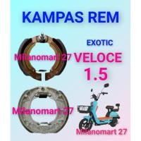 ราคา Exotic veloce 1.5 ผ้าเบรคจักรยานไฟฟ้า Exotic veloce 1.5 ผ้าเบรคจักรยานไฟฟ้า (48403379000)