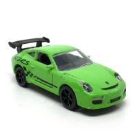 ราคา รถเหล็กมาจอเร็ต Majorette Porsche 911 GT3 สีเขียว ล้อ 5YB ขนาด 1/64 ยาว 8 cm มือสอง #001 (21288625998)
