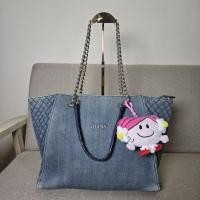 ราคา Guess แท้ ทรง tote shopping ผ้ายีนสวย ใส่คอมได้ค่ะ (25594090003)
