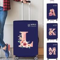 ราคา ผ้าคลุมกระเป๋าเดินทางสีน้ำเงิน 20-30 นิ้ว ตัวป้องกันกระเป๋าเดินทาง Velcro ผ้าคลุมกระเป๋าเดินทาง ผ้าคลุมกระเป๋าเดินท (44555344747)