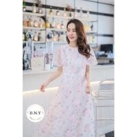ราคา เดรสงานปัก ป้าย D.N.Y (5336542259)