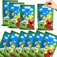 ราคา 10-40ชิ้นเซซามีถนนถุงของขวัญตกแต่งวันเกิดเซซามีถนนGoodyบิสกิตแพคเกจถุงขนมพลาสติกอาบน้ําเด็กเด็กของขวัญพรรคซัพพลาย (51608250897)
