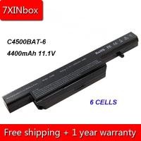 ราคา 7XINbox 4400มิลลิแอมป์ชั่วโมง11.1โวลต์ C4500BAT-6แล็ปท็อปแบตเตอรี่สำหรับ Clevo C4100 C4500Q C4500 C5100Q W150ER B4105 B5 (23053708387)