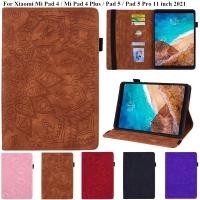 ราคา 3D Flower Embossed Tablet Case for Xiaomi Mi Pad 4 Plus / Mi Pad 5 Pro Case Flip Stand Tablet Cover for Funda Mi Pad 4 M (18143917364)