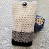 ราคา (SG Seller) กระเป๋าใส่โทรศัพท์มือถือโครเชต์ (minimalist) (27483245331)