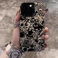 ราคา ส่งจากไทยLuxury เคสไอโฟน11 เคสไอโฟน 13 14 12 15 16 Pro Max Case For iPhone 7Plus 8+ XS Max XR Black creative elements (28206695907)